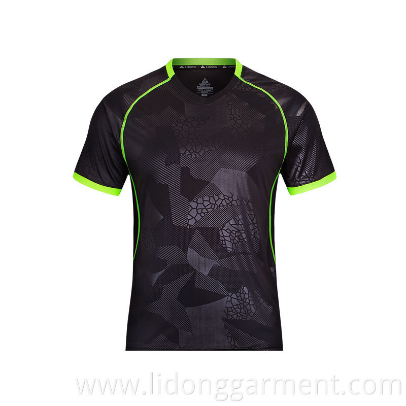 5 pack Blank Jerseys Soccer Wear Soccer t-Shirts & Tops Clothing Football Shirt Soccer Jersey Manufacturer